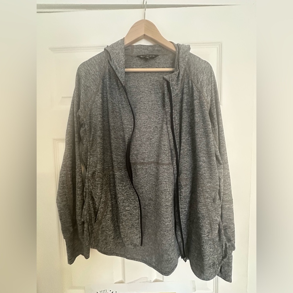 Women's Athleta Baja UPF Jacket, Grey, Size: Medium - Picture 7 of 12